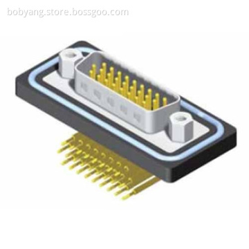 D-SUB Male Right Angle Waterproof Type